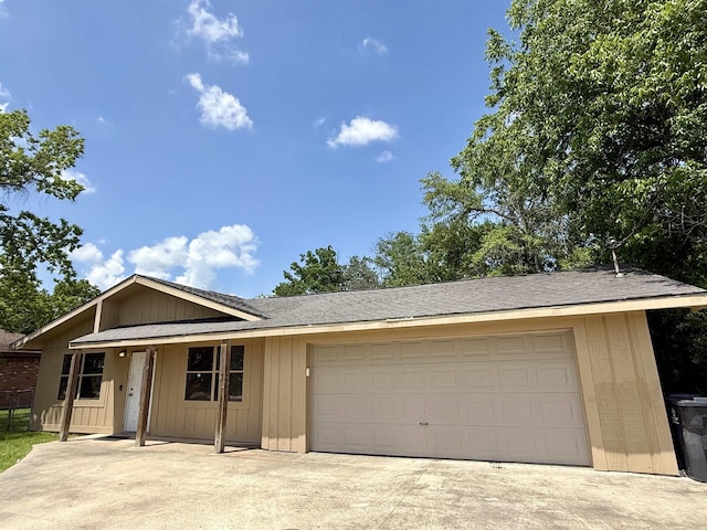 197 Osborne Dr, Bridge City, TX 77611 - single story home with an attached garage and concrete driveway