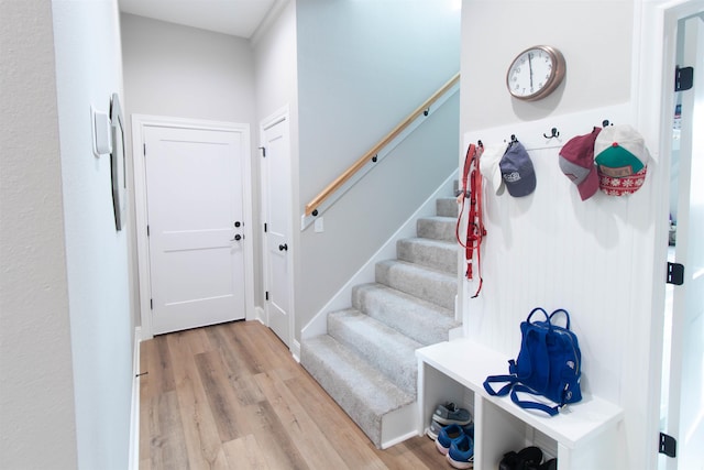245 Balsam Bnd, Lumberton, TX 77657 - mudroom with light wood-style floors