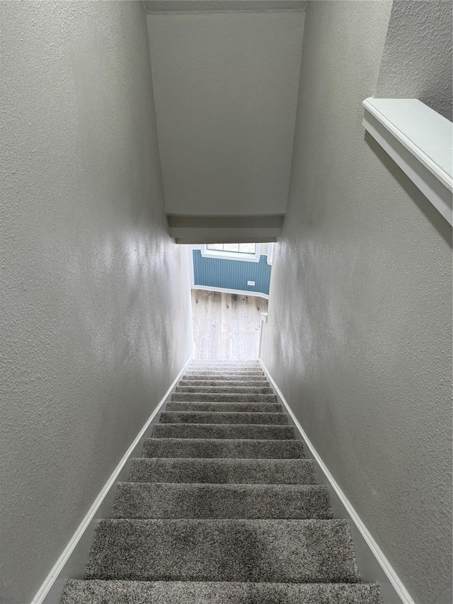 view of staircase