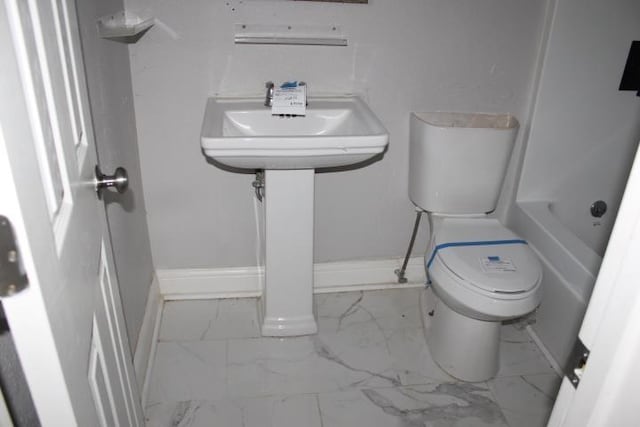 bathroom with toilet