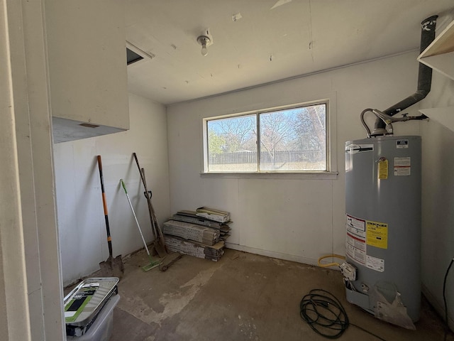 utilities with gas water heater