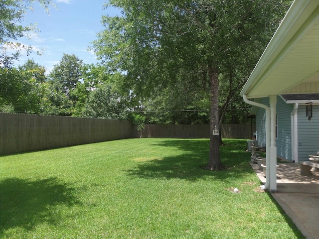 7035 Carroll Ln, Beaumont, TX 77713 - view of yard