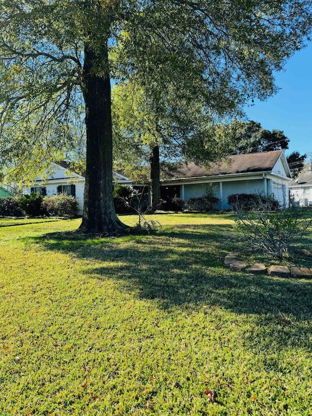 view of yard