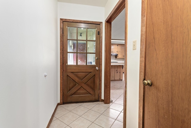 3785 Stanley Dr, Vidor, TX 77662 - entryway with light tile patterned floors