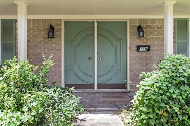 view of property entrance