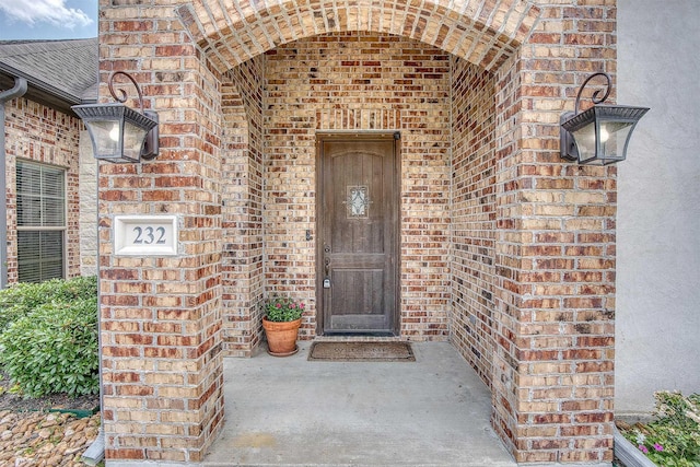 232 Spring Brook Ct, Lumberton, TX 77657 - entrance to property featuring brick siding