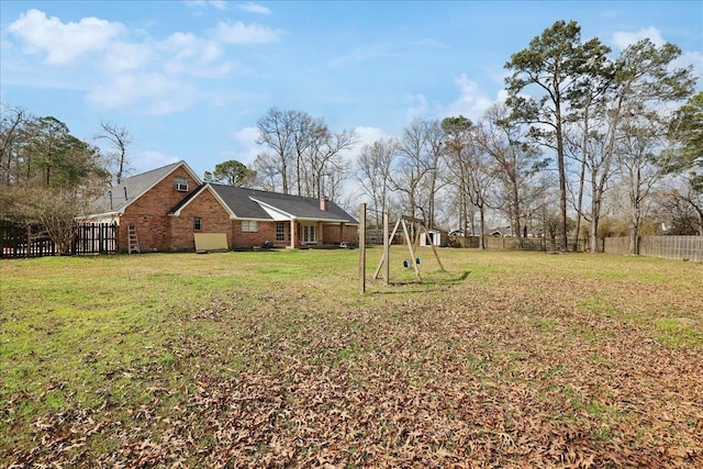 6006 Hazelwood Dr, Orange, TX 77632 - view of yard