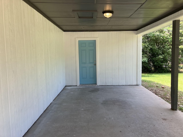 exterior space with a patio