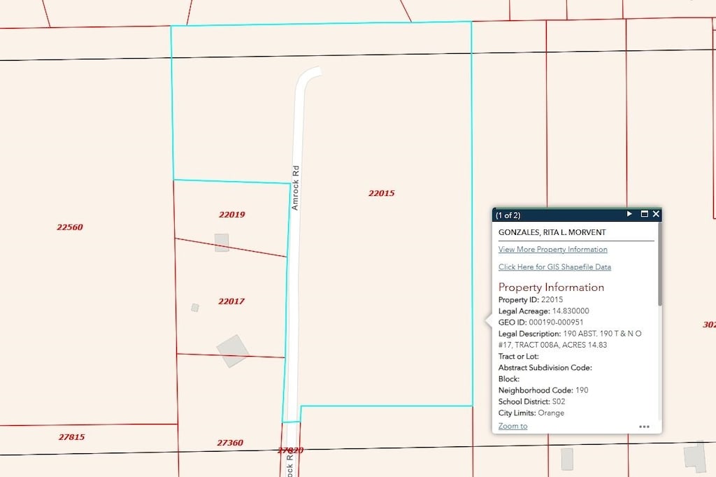 TBD Amrock Rd, Orange, TX 77632