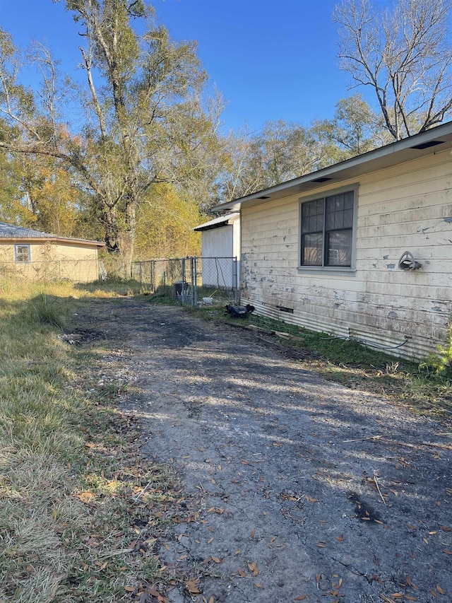 view of property exterior