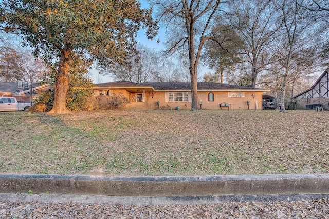 view of ranch-style house