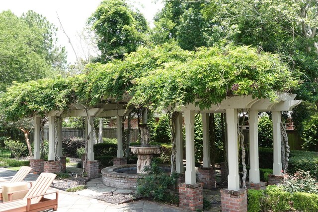 7840 Halliday St, Beaumont, TX 77706 - view of patio featuring a gazebo