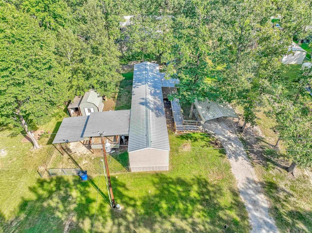 aerial view
