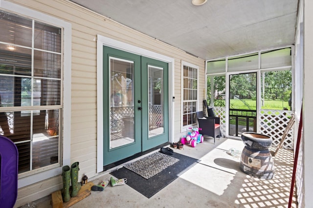 503 Country Wood Cir, Sour Lake, TX 77659 - doorway to property with french doors