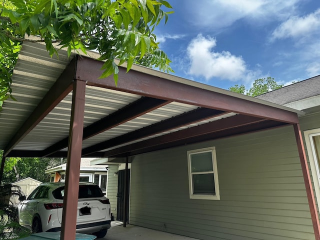 view of property exterior