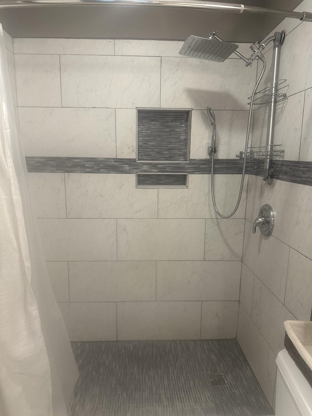 5041 9th St, Port Arthur, TX 77642 - full bathroom with a tile shower