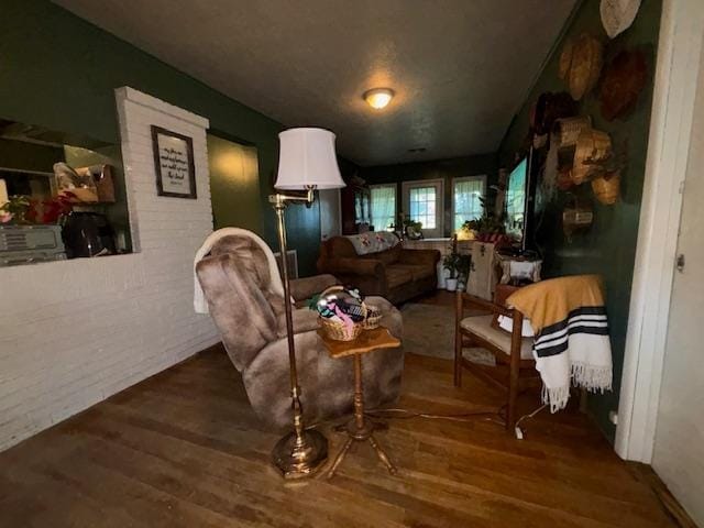 885 E Fm 1943 E, Warren, TX 77664 - sitting room featuring wood finished floors