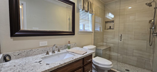 4418 Kandywood Dr, Port Arthur, TX 77642 - full bathroom with a shower stall and vanity