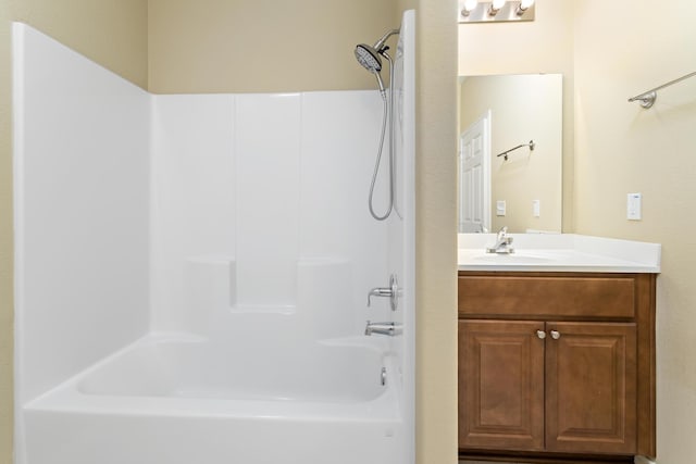 451 Lene Ln, Beaumont, TX 77705 - bathroom featuring shower / washtub combination and vanity