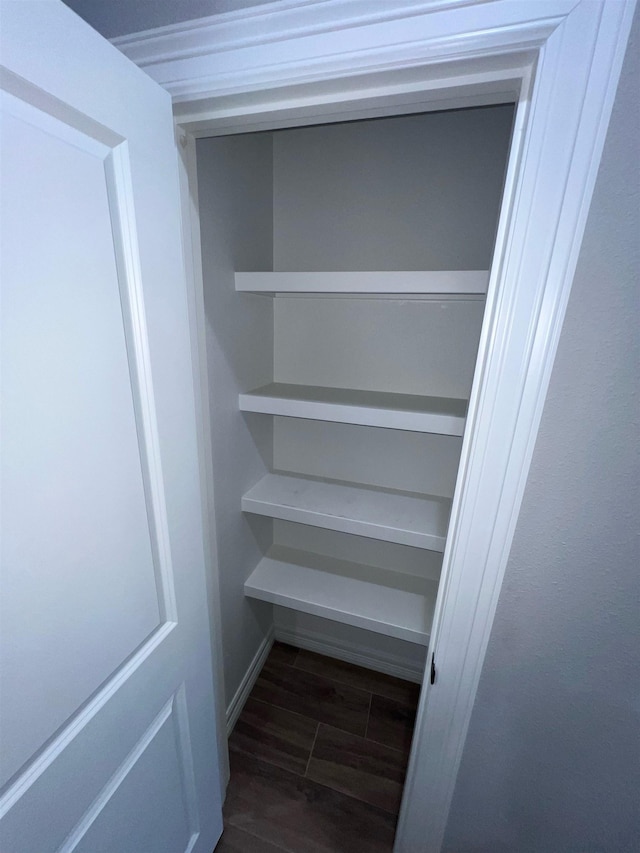 view of closet