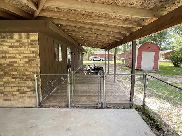 175 Princeton Pl, Vidor, TX 77662 - view of patio / terrace featuring a gate