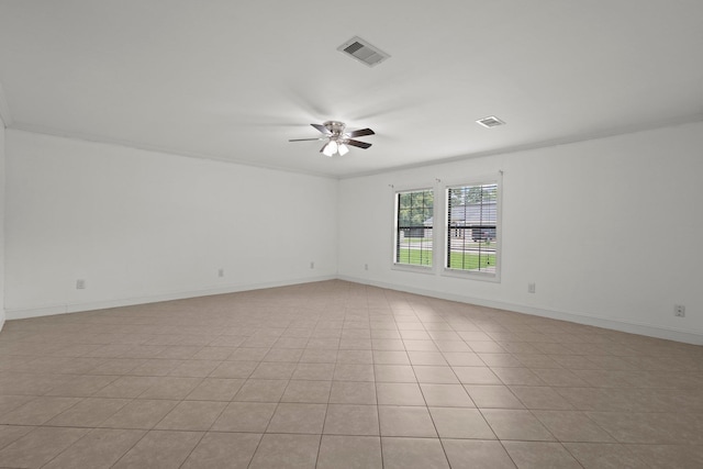 1503 18th St, Nederland, TX 77627 - spare room with a ceiling fan and baseboards