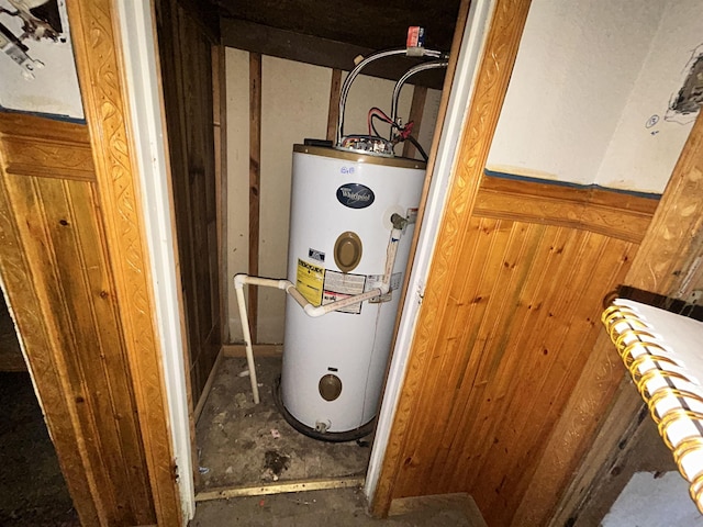 utilities with water heater