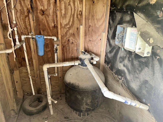 view of utility room