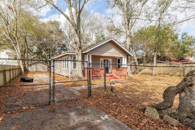 view of bungalow