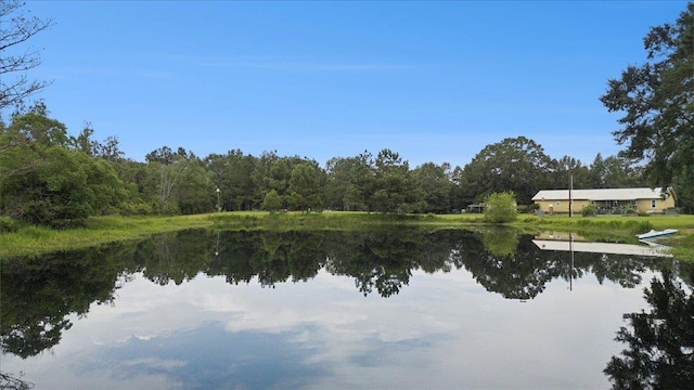 view of water feature