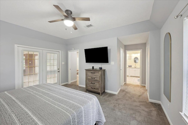 11503 Davidson Rd, Beaumont, TX 77705 - bedroom with carpet floors and a ceiling fan