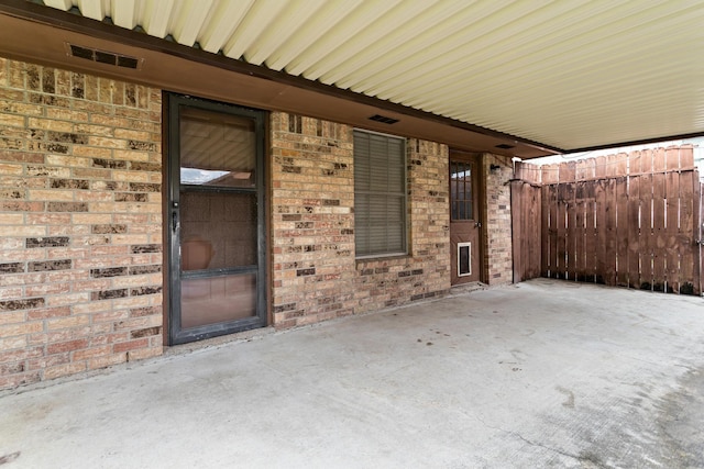 6355 Arrowhead Dr, Beaumont, TX 77707 - view of patio / terrace featuring visible vents and fence