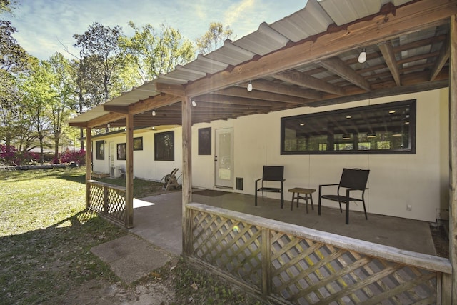 view of patio / terrace