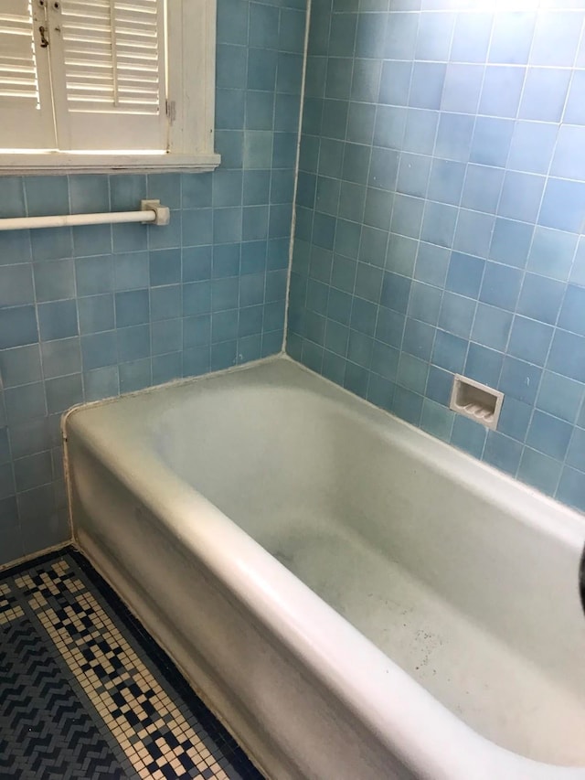 bathroom featuring tile patterned floors