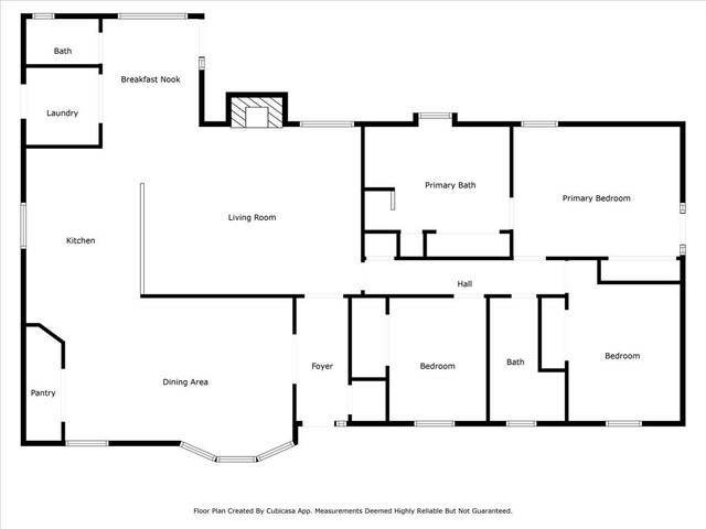 100 Teakwood St, Silsbee, TX 77656 - view of home floor plan