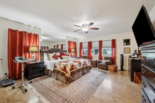 5775 Clinton St, Beaumont, TX 77706 - bedroom with ceiling fan