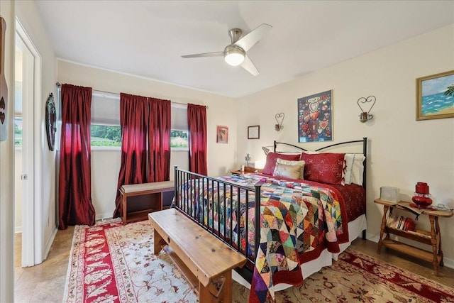 5775 Clinton St, Beaumont, TX 77706 - bedroom with ceiling fan and baseboards