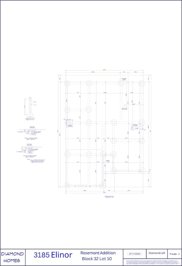 3185 Elinor St, Beaumont, TX 77705 - view of floor plan / room layout