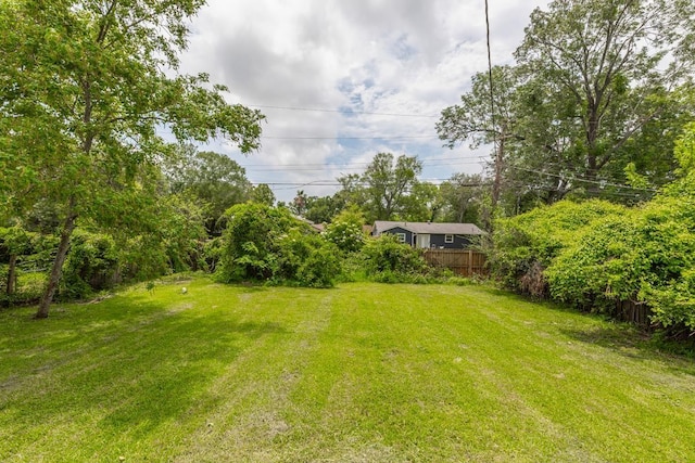 9205 Shepherd Dr, Beaumont, TX 77707 - view of yard