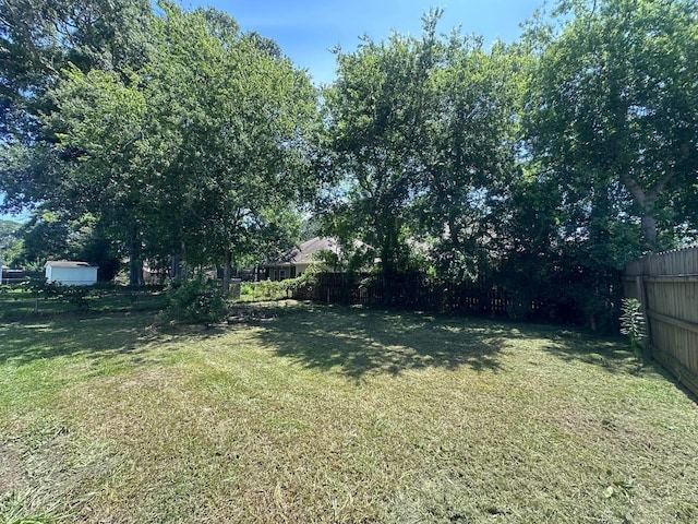 1117 W Dr, Port Neches, TX 77651 - view of yard