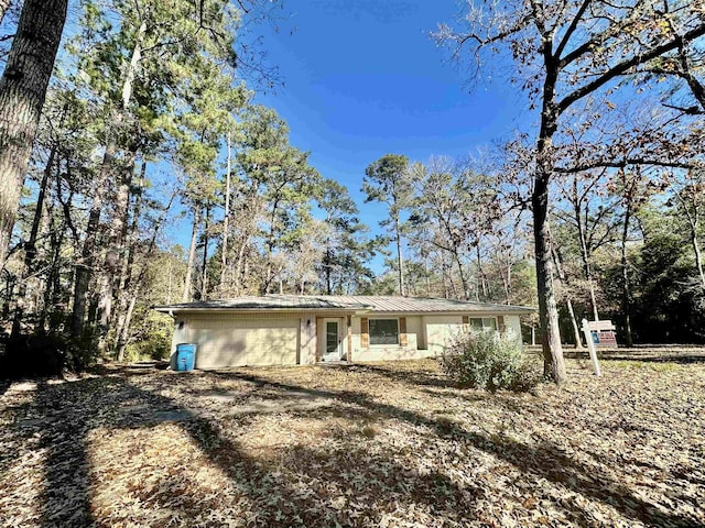 view of rear view of property