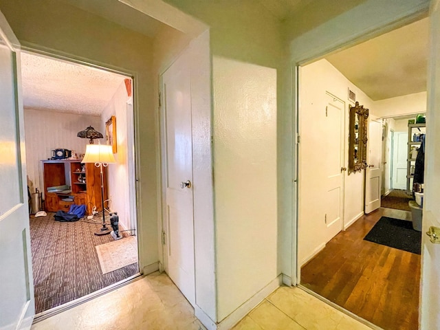 3832 W Park Ave, Orange, TX 77630 - corridor with tile patterned floors