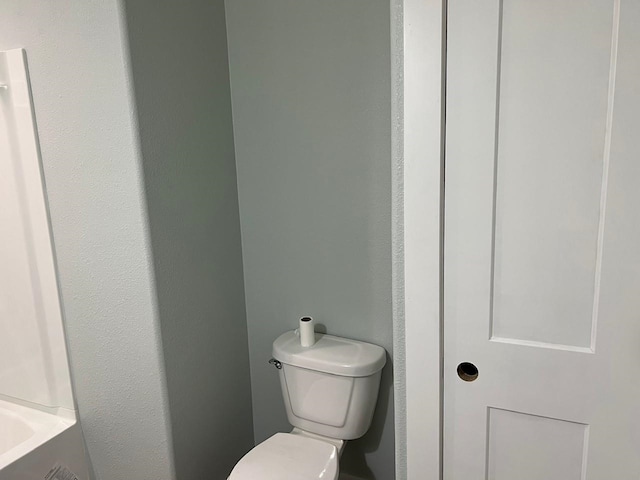 bathroom with toilet