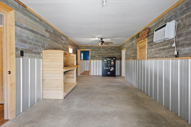 4169 Leatherwood Dr, Kountze, TX 77625 - horse barn with a wall mounted air conditioner