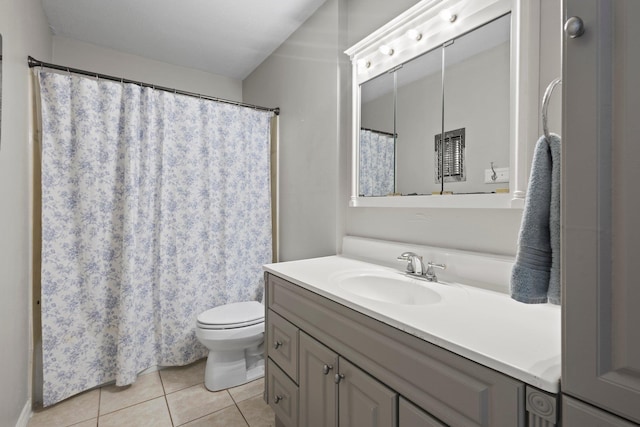 4169 Leatherwood Dr, Kountze, TX 77625 - bathroom featuring vanity and tile patterned flooring