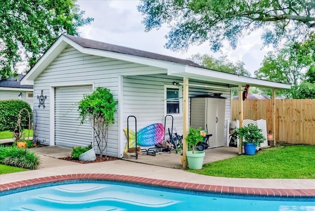 3821 Suncrest Dr, Groves, TX 77619 - view of outbuilding