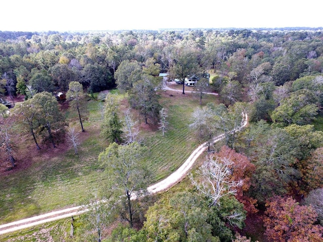 drone / aerial view featuring a rural view