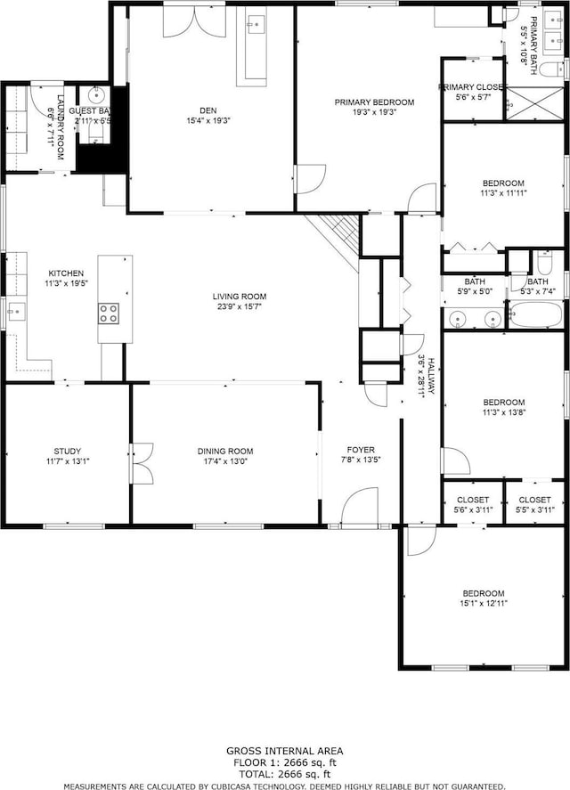 floor plan / room layout