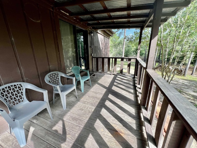 357 Hawks, Kountze, TX 77625 - view of wooden deck