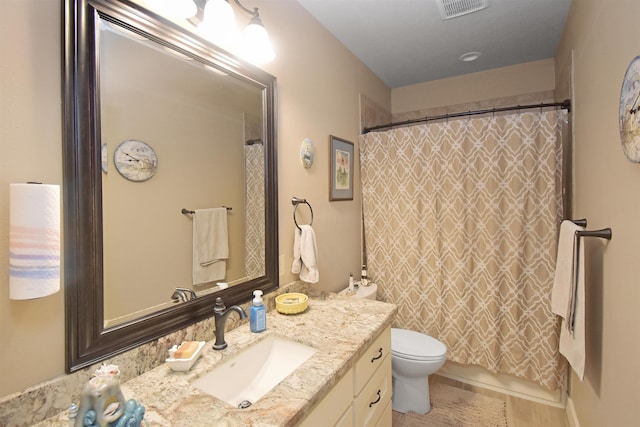 115 Pr 5250, Warren, TX 77664 - full bathroom featuring vanity, a shower with shower curtain, and tile patterned floors